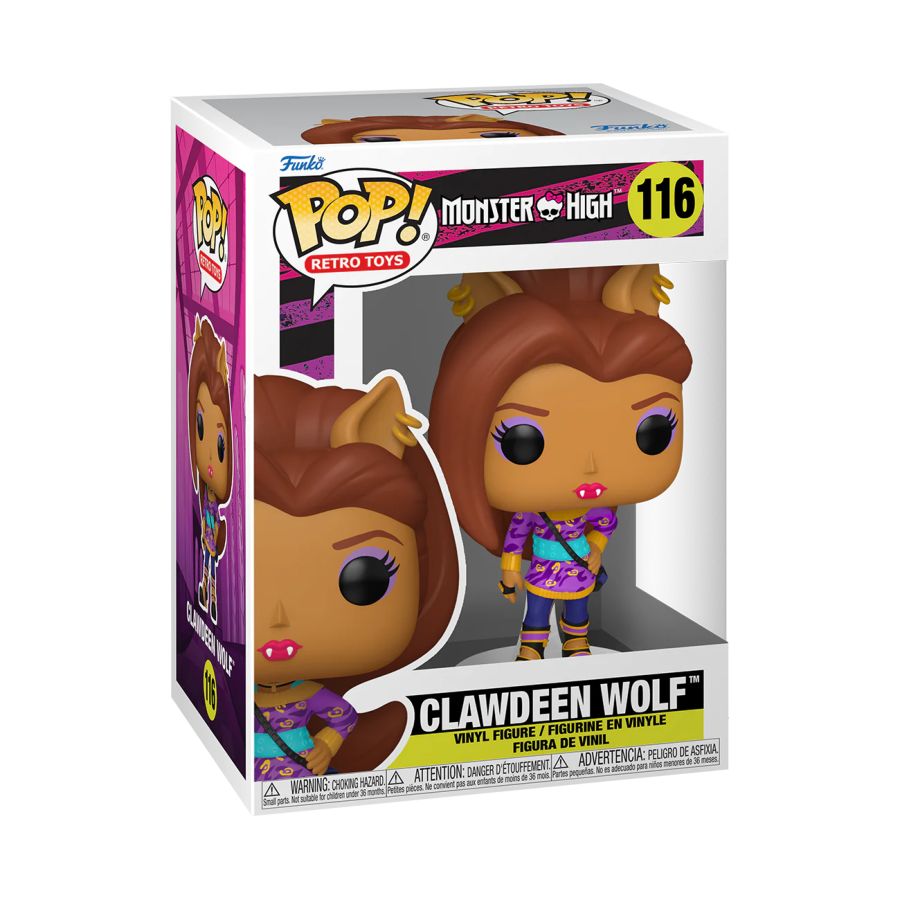 Pop Weasel - Image 2 of Monster High - Clawdeen Pop! Vinyl - Funko - Pop Vinyl - Image - Pop Weasel