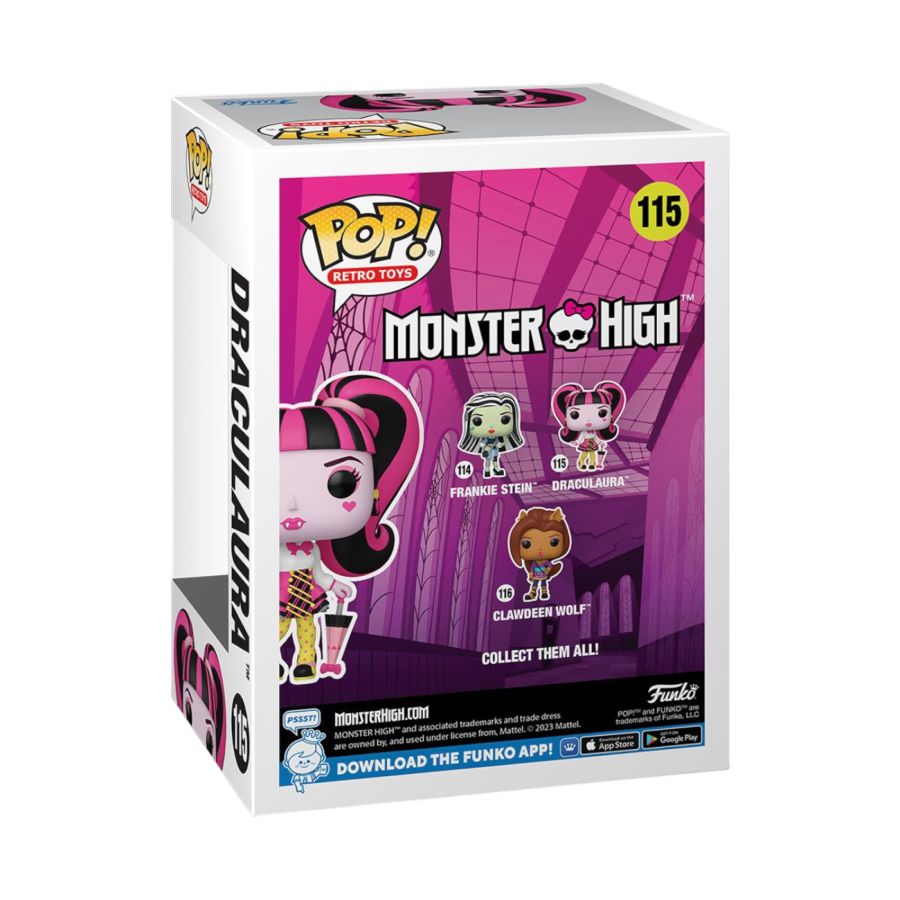 Pop Weasel - Image 3 of Monster High - Draculaura Pop! Vinyl - Funko - Pop Vinyl - Image - Pop Weasel