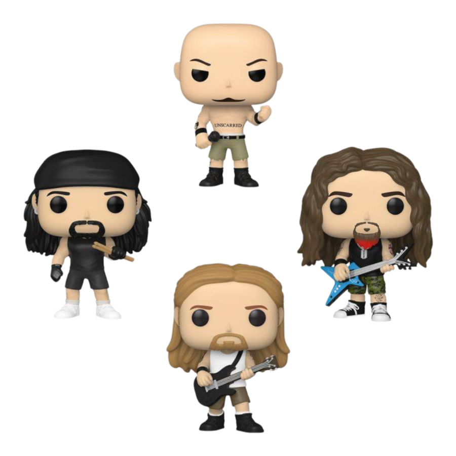 Pop Weasel Image of Pantera - Pop! Vinyl 4-Pack - Funko