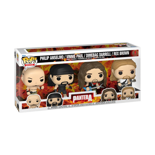 Pop Weasel - Image 2 of Pantera - Pop! Vinyl 4-Pack - Funko