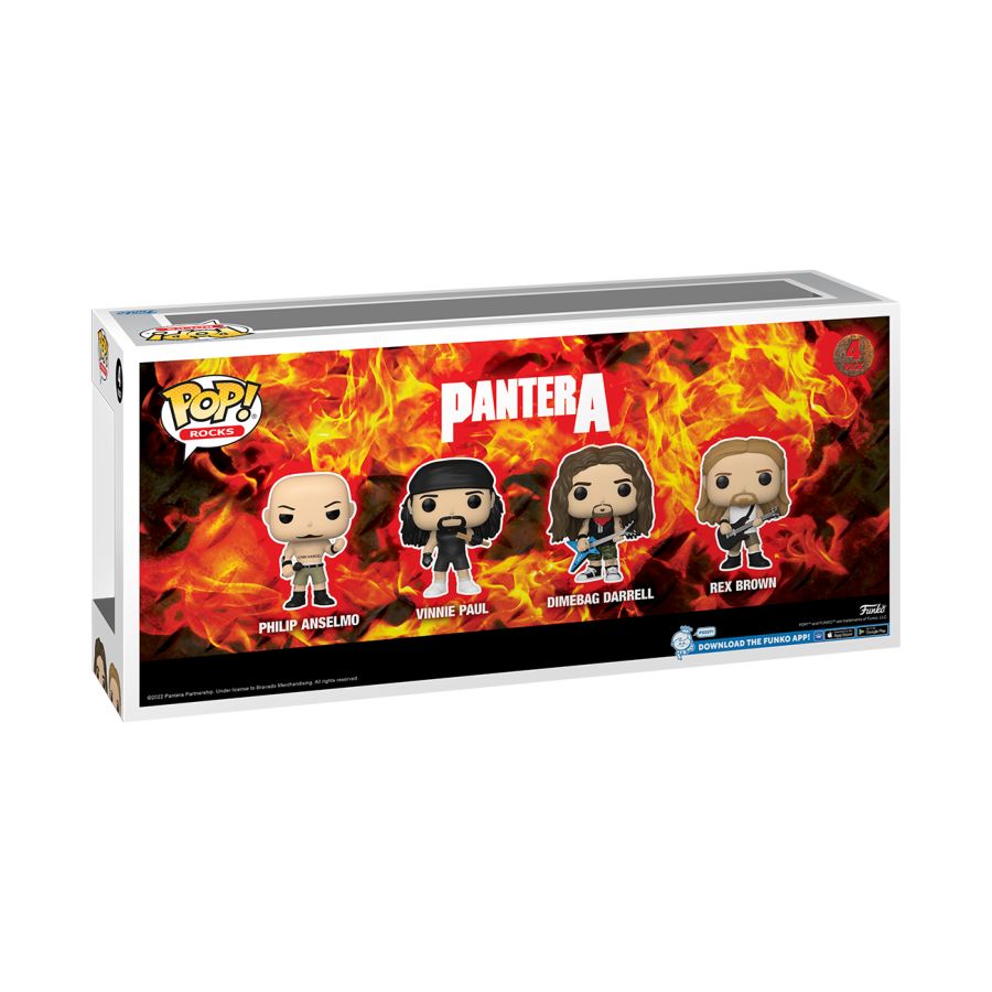 Pop Weasel - Image 3 of Pantera - Pop! Vinyl 4-Pack - Funko - Pop Vinyl - Image - Pop Weasel