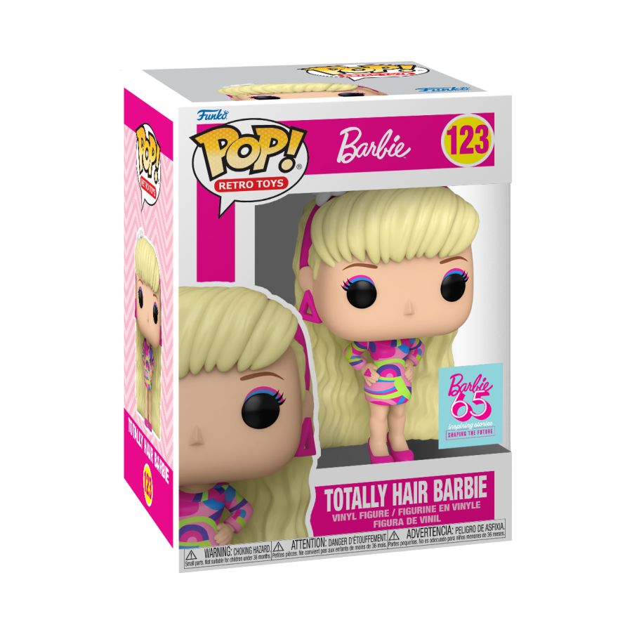 Image Pop Weasel - Image 2 of Barbie: 65th Anniversary - Totally Hair Barbie Pop! Vinyl - Funko - Pop Vinyl - Image - Pop Weasel