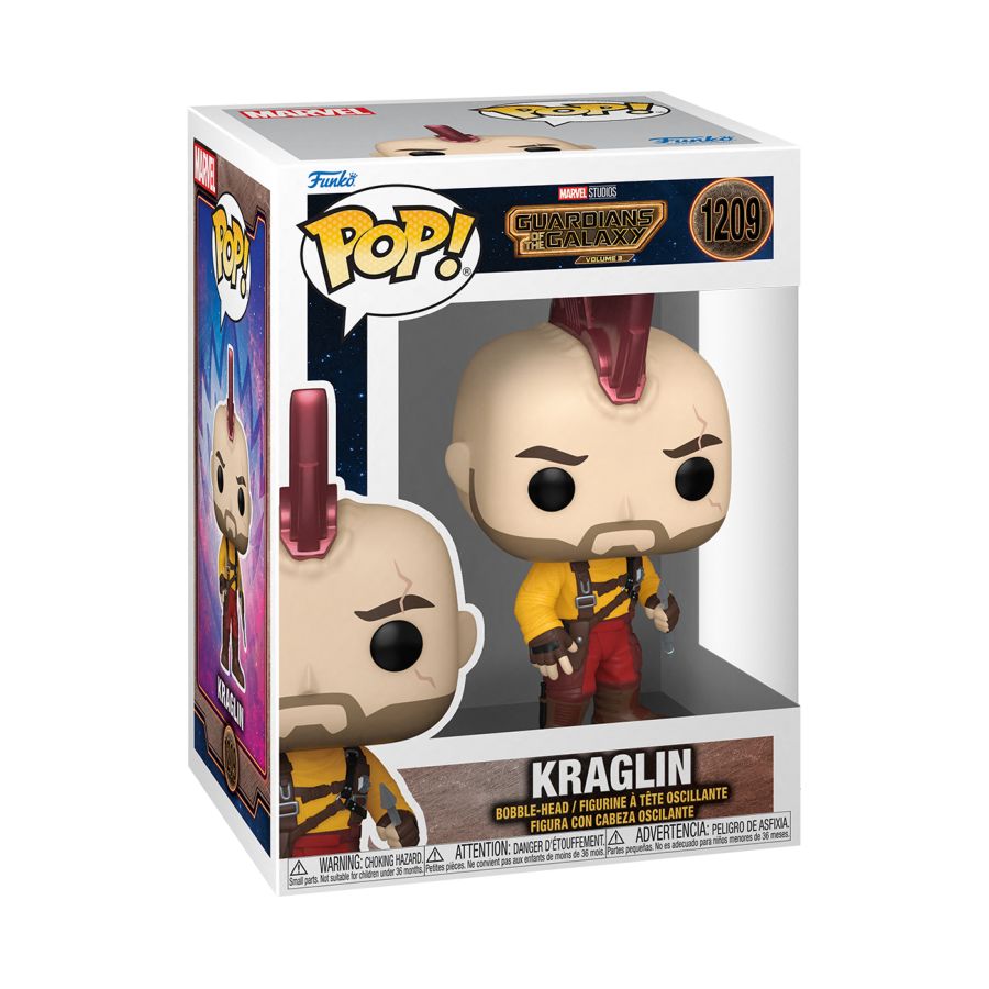 Pop Weasel - Image 2 of Guardians of the Galaxy: Vol. 3 - Kraglin Pop! Vinyl - Funko - Pop Vinyl - Image - Pop Weasel