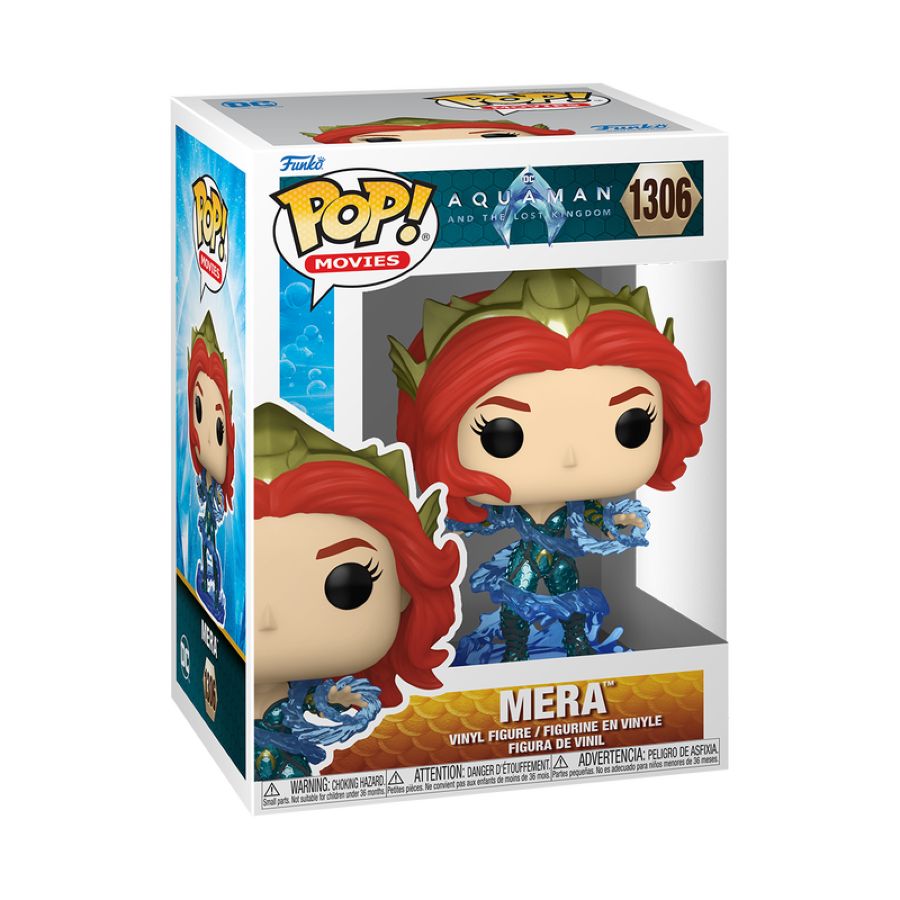 Pop Weasel - Image 2 of Aquaman and the Lost Kingdom - Mera Pop! Vinyl - Funko - Pop Vinyl - Image - Pop Weasel