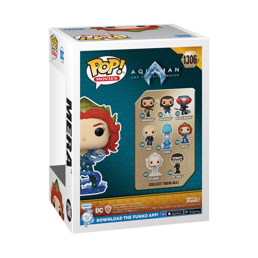 Pop Weasel - Image 3 of Aquaman and the Lost Kingdom - Mera Pop! Vinyl - Funko - Pop Vinyl - Image - Pop Weasel