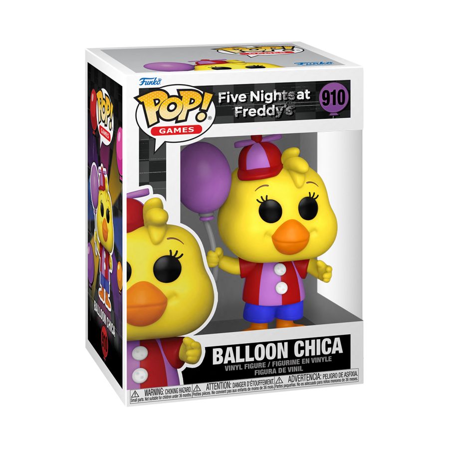 Pop Weasel - Image 2 of Five Nights at Freddy's - Balloon Chica Pop! Vinyl - Funko - Pop Vinyl - Image - Pop Weasel