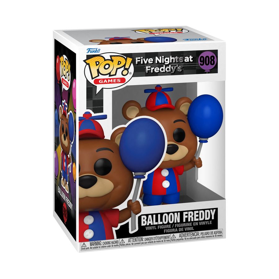 Pop Weasel - Image 2 of Five Nights at Freddy's - Balloon Freddy Pop! Vinyl - Funko - Pop Vinyl - Image - Pop Weasel