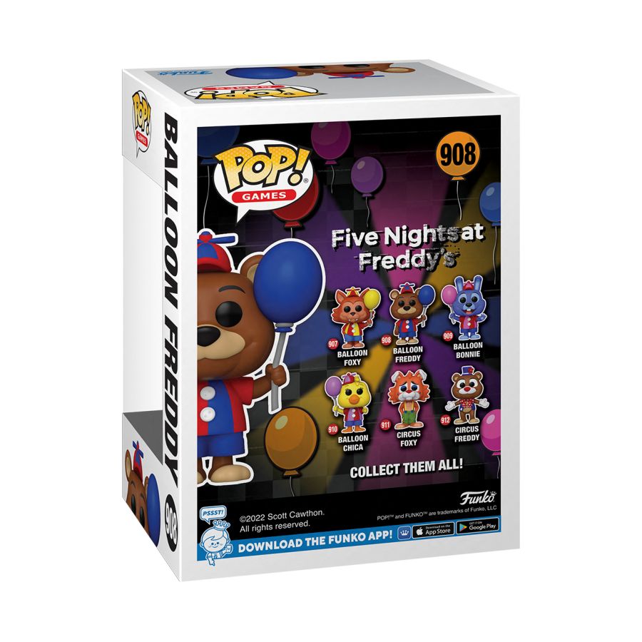 Pop Weasel - Image 3 of Five Nights at Freddy's - Balloon Freddy Pop! Vinyl - Funko - Pop Vinyl - Image - Pop Weasel