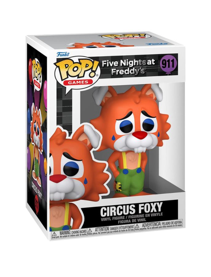 Pop Weasel - Image 2 of Five Nights at Freddy's - Circus Foxy Pop! Vinyl - Funko