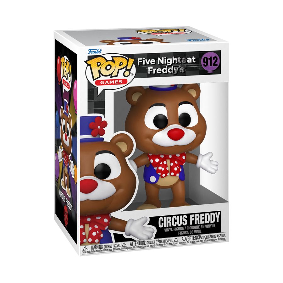 Pop Weasel - Image 4 of Five Nights at Freddy's - Circus Freddy Pop! Vinyl - Funko - Pop Vinyl - Image - Pop Weasel