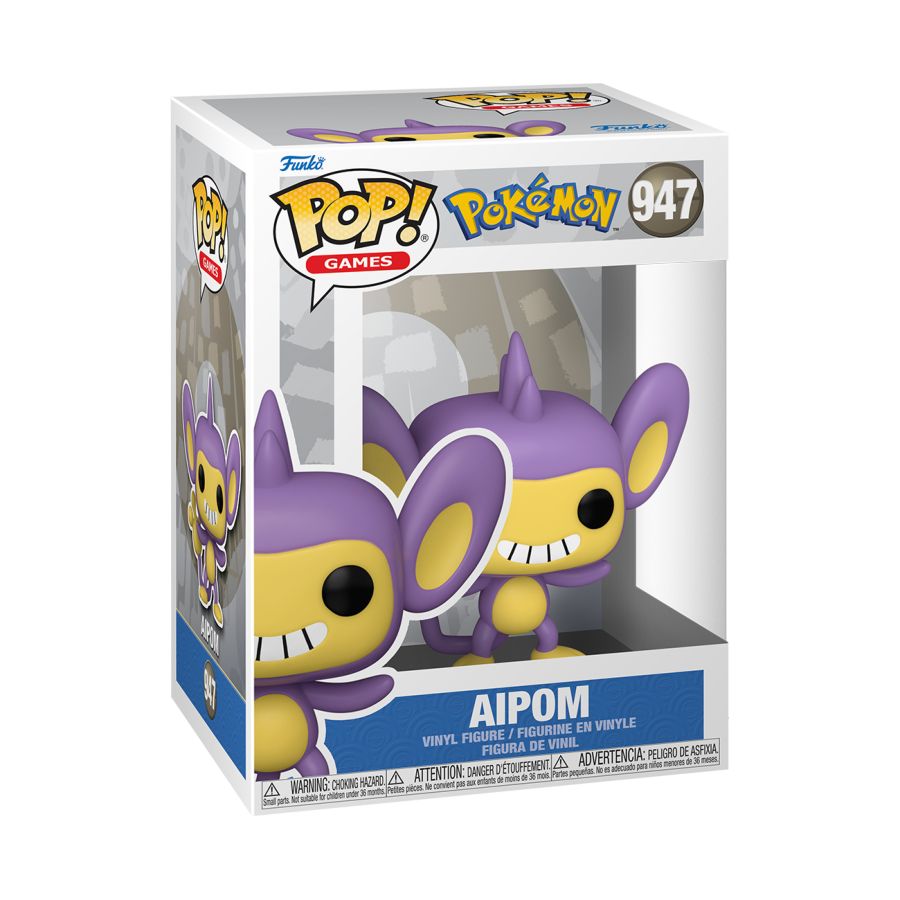 Pop Weasel - Image 3 of Pokemon - Aipom Pop! Vinyl [RS] - Funko - Pop Vinyl - Image - Pop Weasel