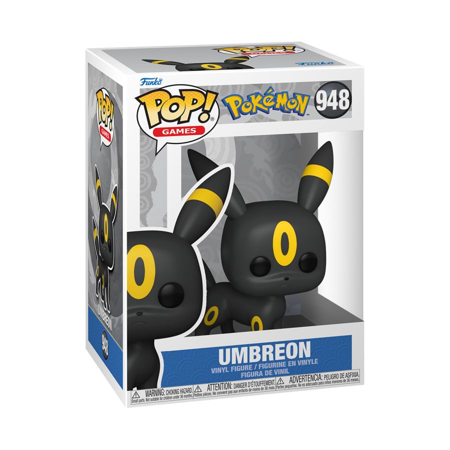 Pop Weasel - Image 3 of Pokemon - Umbreon Pop! Vinyl [RS] - Funko - Pop Vinyl - Image - Pop Weasel