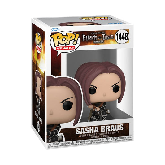 Pop Weasel - Image 2 of Attack on Titan - Sasha Braus Pop! Vinyl - Funko