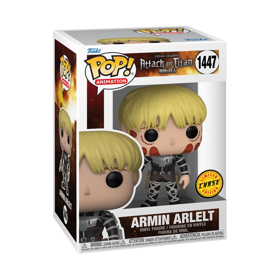 Pop Weasel - Image 6 of Attack on Titan - Armin Arlert Pop! Vinyl - Funko - Pop Vinyl - Image - Pop Weasel