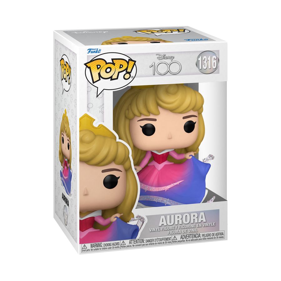 Pop Weasel - Image 2 of Disney 100th - Aurora Pop! Vinyl - Funko - Pop Vinyl - Image - Pop Weasel