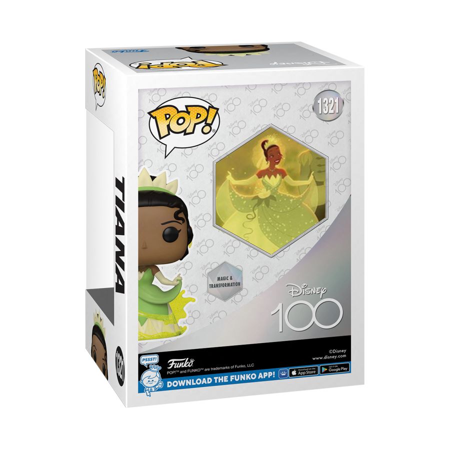 Pop Weasel - Image 3 of Disney 100th - Tiana Pop! Vinyl - Funko - Pop Vinyl - Image - Pop Weasel