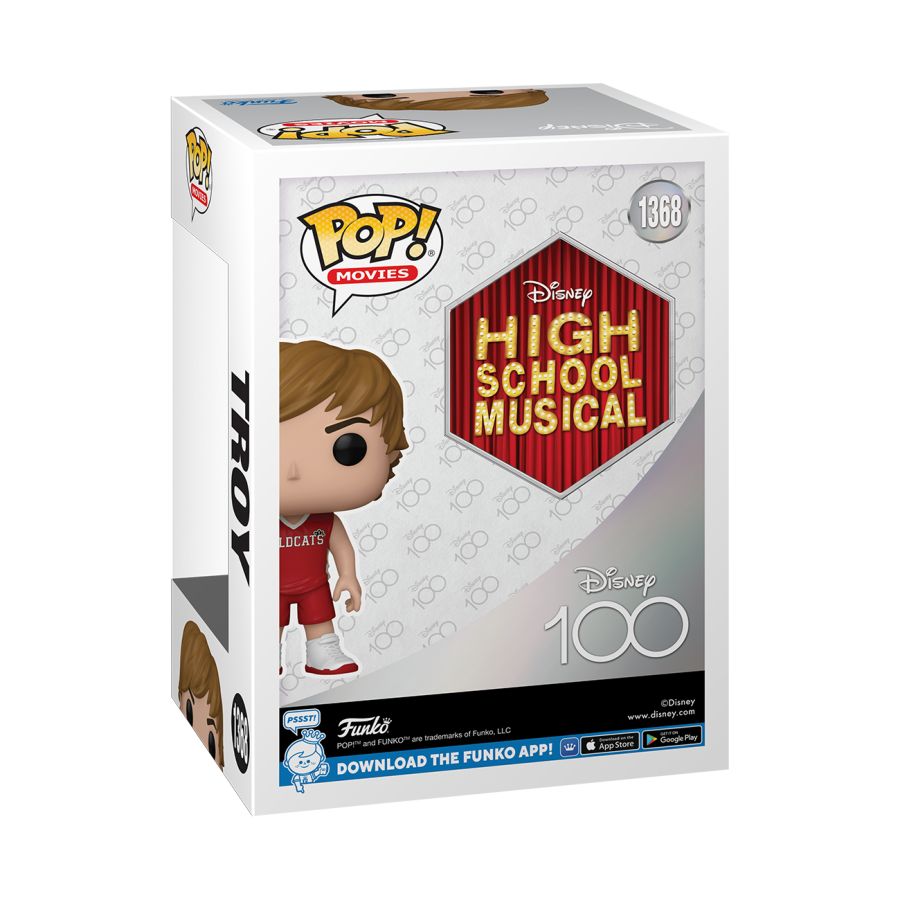 Pop Weasel - Image 3 of Disney: D100 - High School Musical - Troy Pop! Vinyl - Funko - Pop Vinyl - Image - Pop Weasel