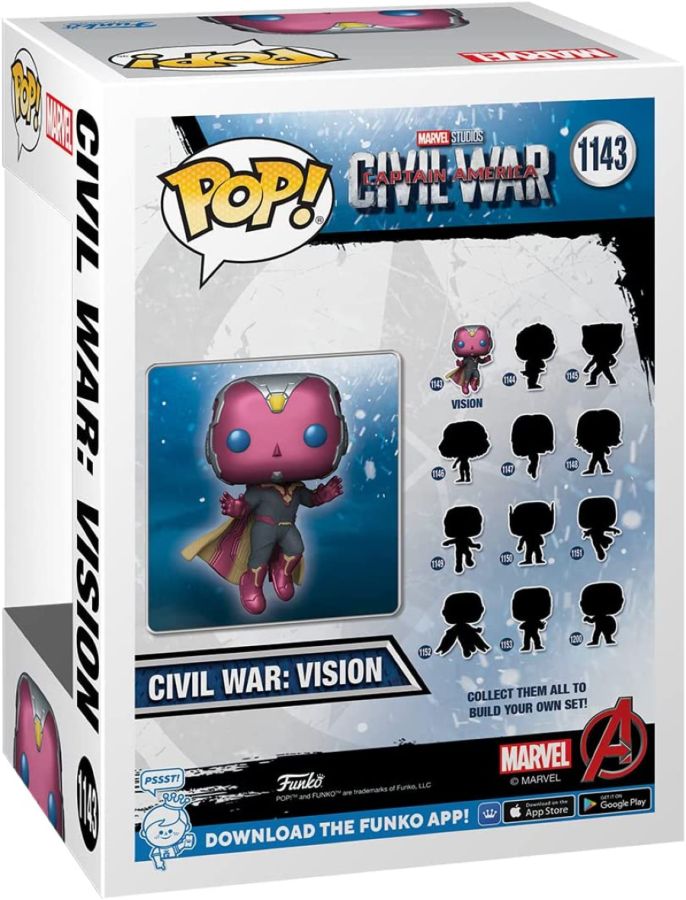 Pop Weasel - Image 4 of Captain America 3: Civil War - Vision Build-A-Scene US Exclusive Pop! Vinyl [RS] - Funko - Pop Vinyl - Image - Pop Weasel