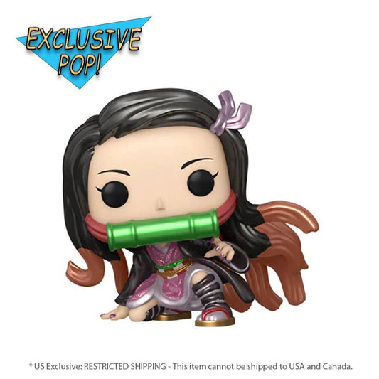 Pop Weasel Image of Demon Slayer - Nezuko Kamado Metallic US Exclusive Pop! Vinyl [RS] - Funko