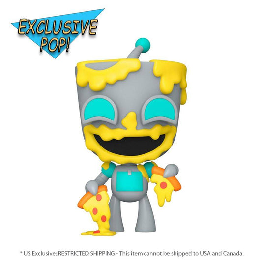 Pop Weasel Image of Invader Zim - GIR eating Pizza US Exclusive Pop! Vinyl [RS] - Funko