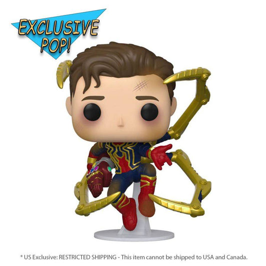 Pop Weasel Image of Avengers 4: Endgame - Spider-Man Unmasked US Exclusive Pop! Vinyl [RS] - Funko