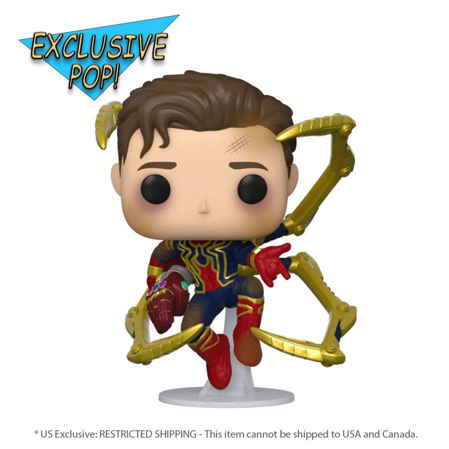 Pop Weasel Image of Avengers 4: Endgame - Spider-Man Unmasked US Exclusive Pop! Vinyl [RS] - Funko - Pop Vinyl - Image - Pop Weasel