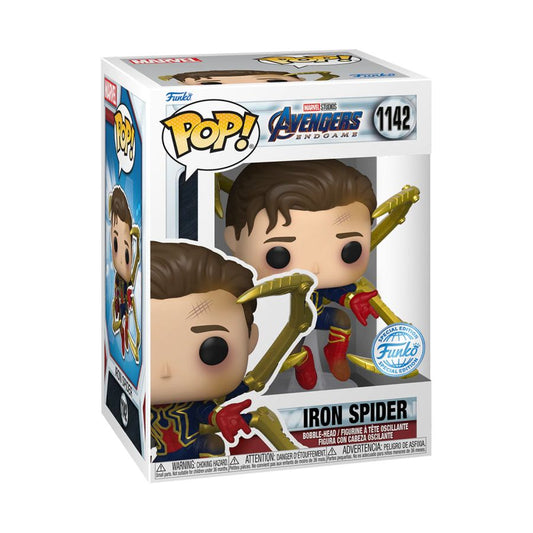 Pop Weasel - Image 2 of Avengers 4: Endgame - Spider-Man Unmasked US Exclusive Pop! Vinyl [RS] - Funko