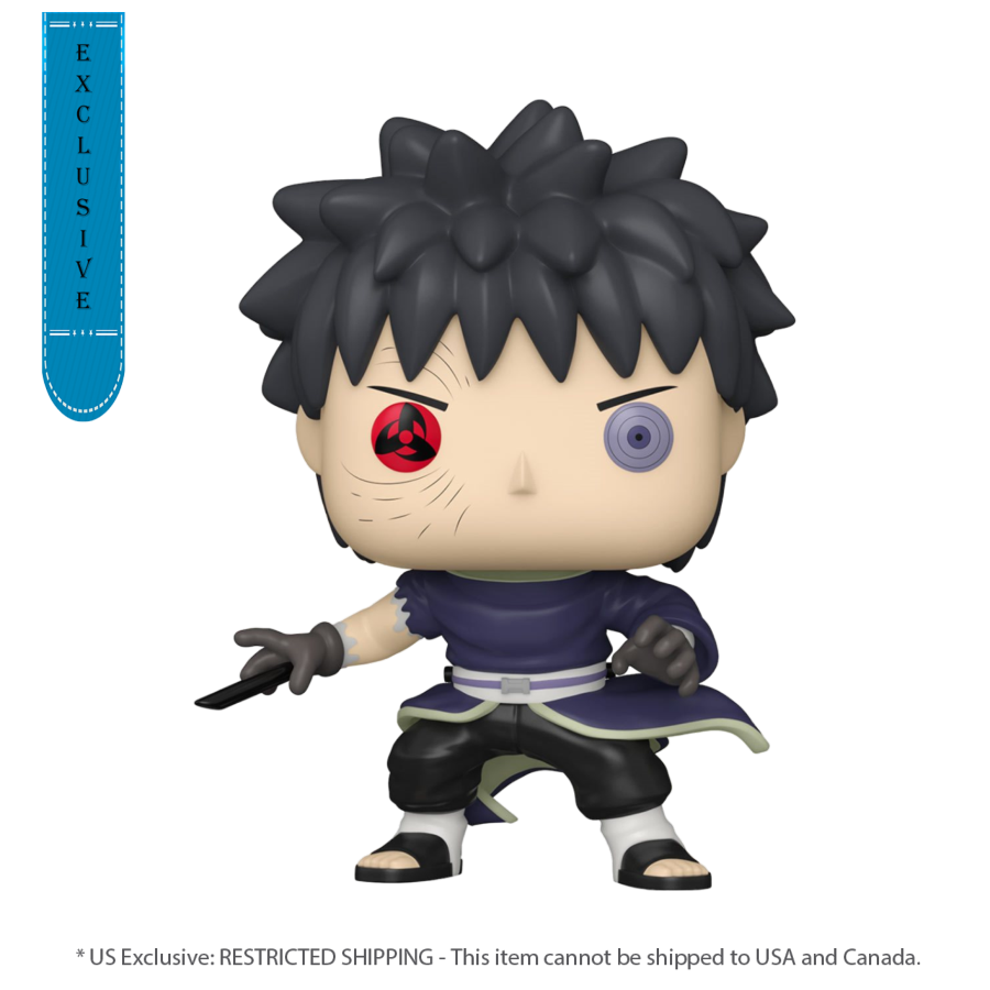 Pop Weasel Image of Naruto - Obito Unmasked US Exclusive Pop! Vinyl [RS] - Funko - Pop Vinyl - Image - Pop Weasel