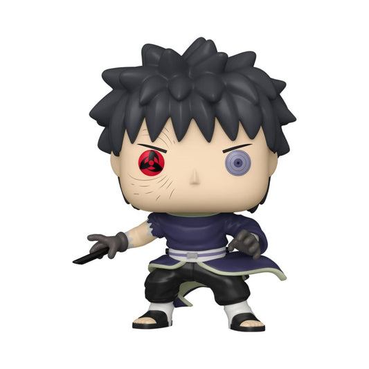 Pop Weasel - Image 2 of Naruto - Obito Unmasked US Exclusive Pop! Vinyl [RS] - Funko