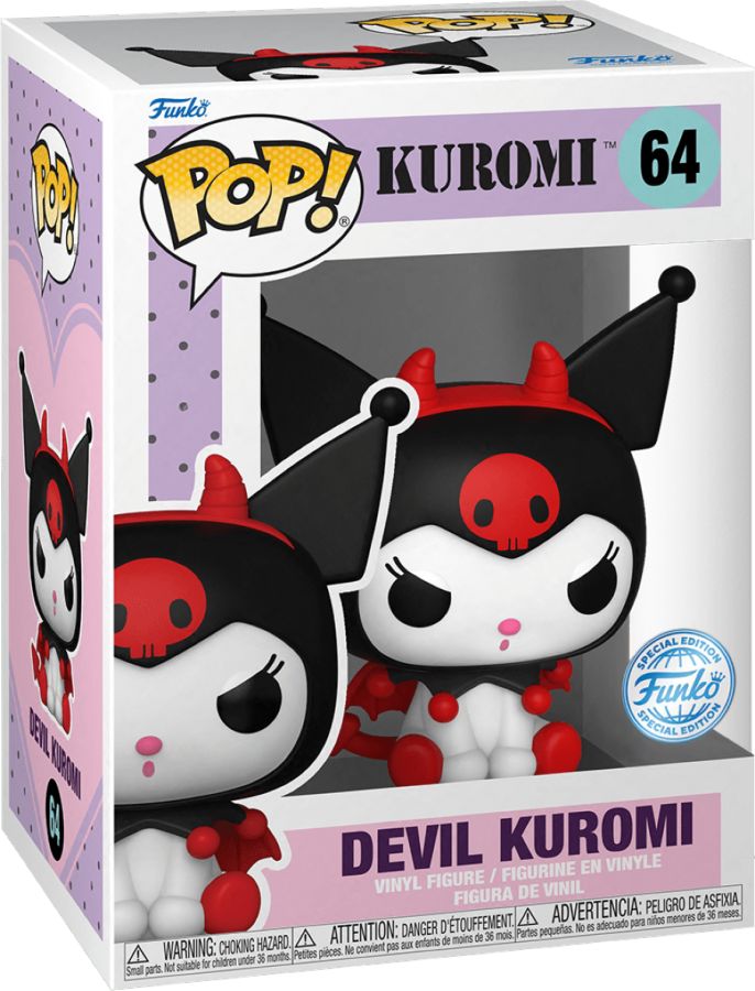 Pop Weasel - Image 3 of Hello Kitty - Devil Kuromi US Exclusive Pop! Vinyl [RS] - Funko - Pop Vinyl - Image - Pop Weasel