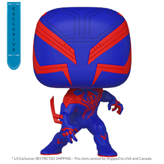 Pop Weasel Image of Spider-Man: Across the Spider-Verse - Spider-Man 2099 (Alt) US Exclusive Glow Pop! Vinyl [RS] - Funko