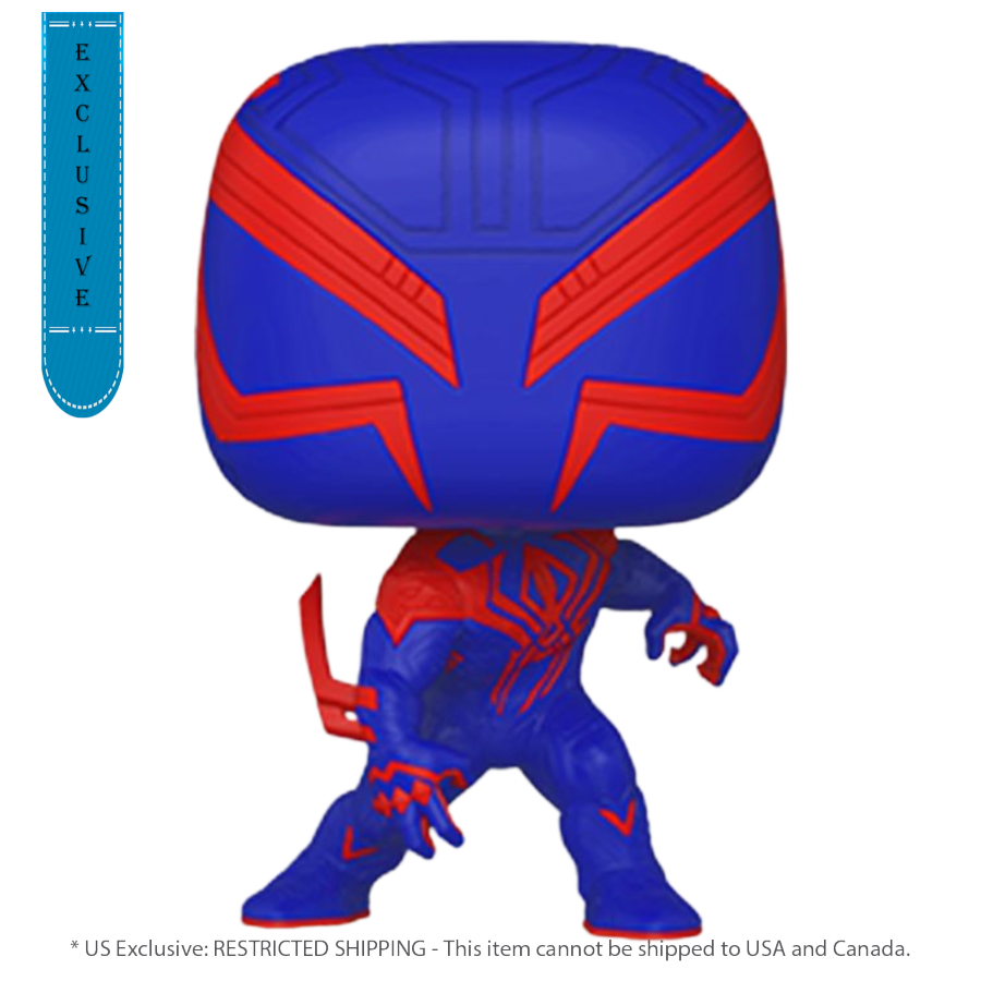 Pop Weasel Image of Spider-Man: Across the Spider-Verse - Spider-Man 2099 (Alt) US Exclusive Glow Pop! Vinyl [RS] - Funko - Pop Vinyl - Image - Pop Weasel