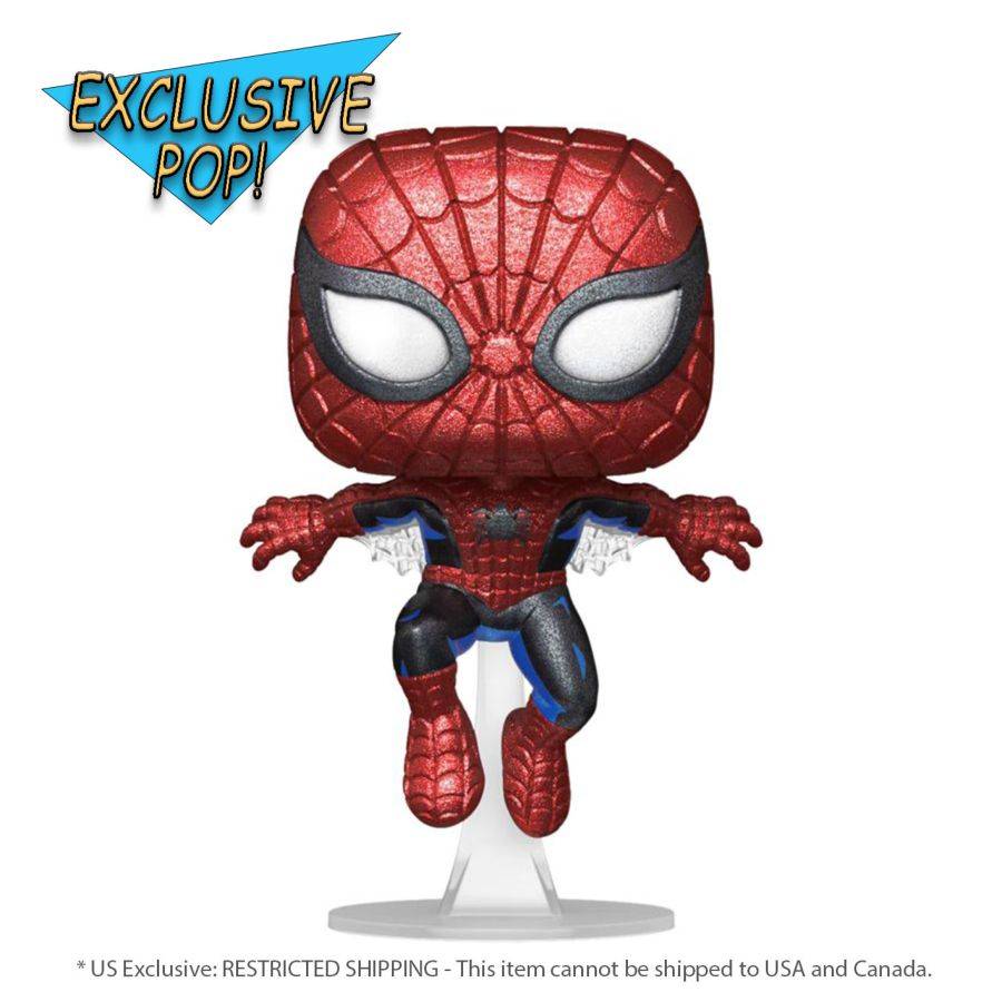 Pop Weasel Image of Marvel Comics 80th - Spider-Man 1st Appearance US Exclusive Diamond Glitter Pop! Vinyl [RS] - Funko - Pop Vinyl - Image - Pop Weasel