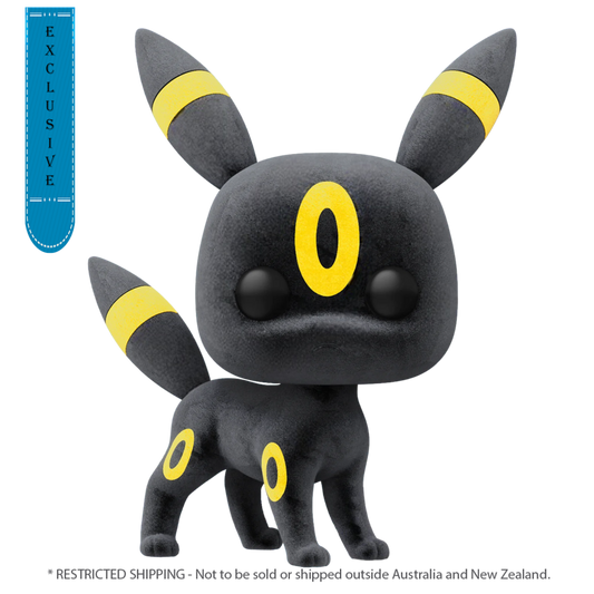 Pop Weasel Image of Pokemon - Umbreon US Exclusive Flocked Pop! Vinyl [RS] - Funko