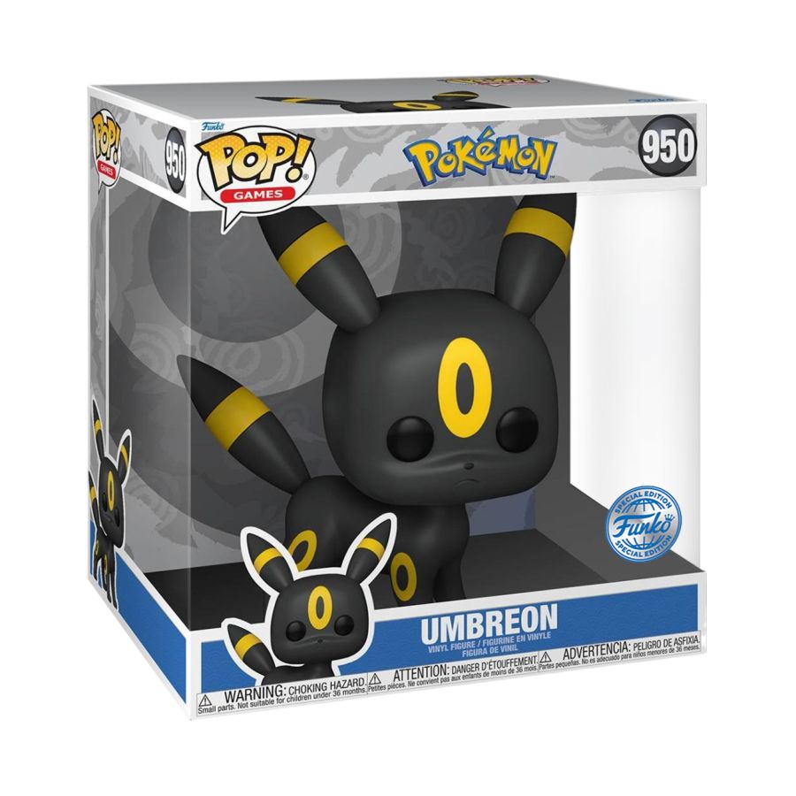 Pop Weasel - Image 3 of Pokemon - Umbreon US Exclusive 10" Pop! Vinyl [RS] - Funko - Pop Vinyl - Image - Pop Weasel