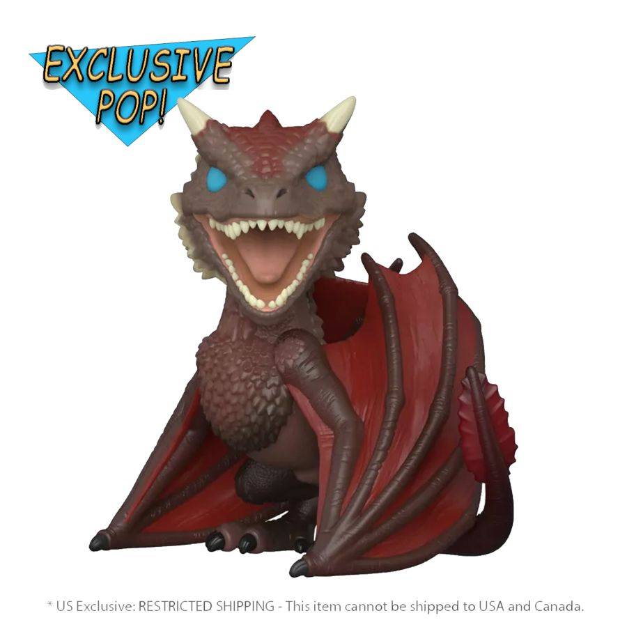 Pop Weasel Image of House of the Dragon - Caraxes Dragon US Exclusive Pop! Vinyl [RS] - Funko - Pop Vinyl - Image - Pop Weasel