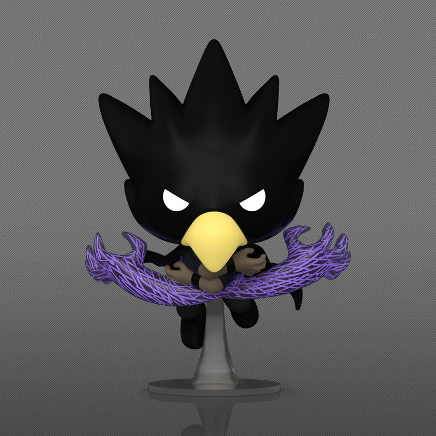 Pop Weasel - Image 3 of My Hero Academia - Fumikage Tokoyami (Fallen Angel) US Exclusive Glow Pop! Vinyl [RS] - Funko - Pop Vinyl - Image - Pop Weasel