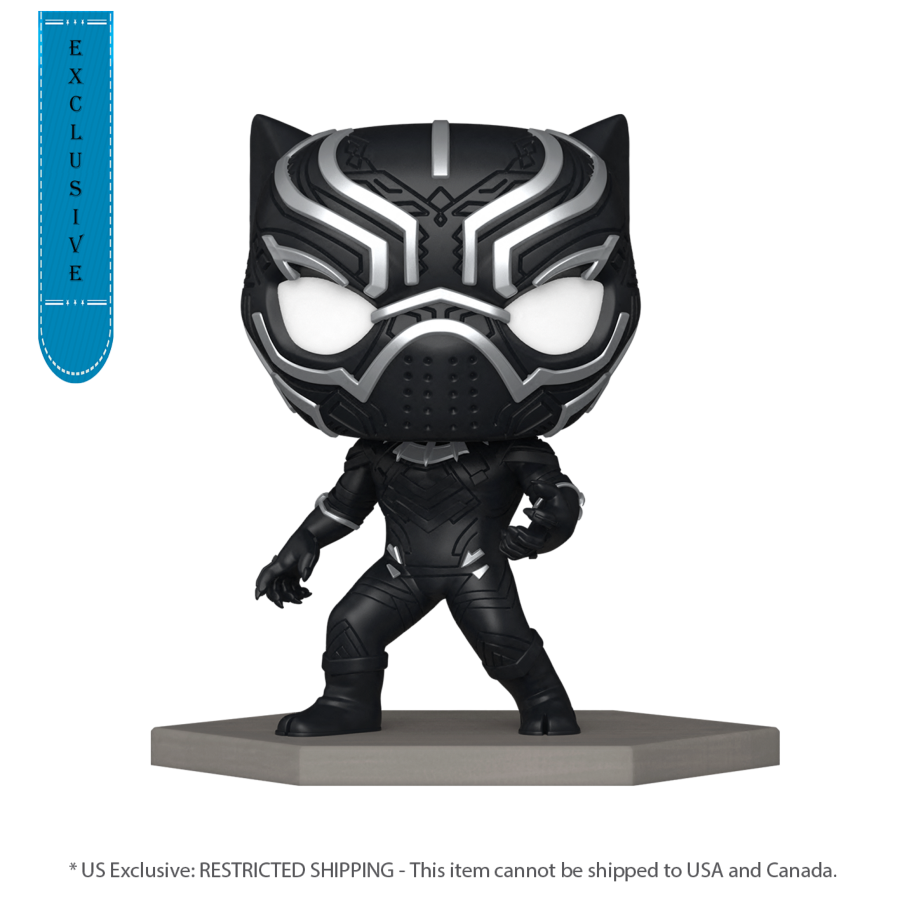 Pop Weasel Image of Captain America 3: Civil War - Black Panther Build-A-Scene US Exclusive Pop! Vinyl [RS] - Funko - Pop Vinyl - Image - Pop Weasel