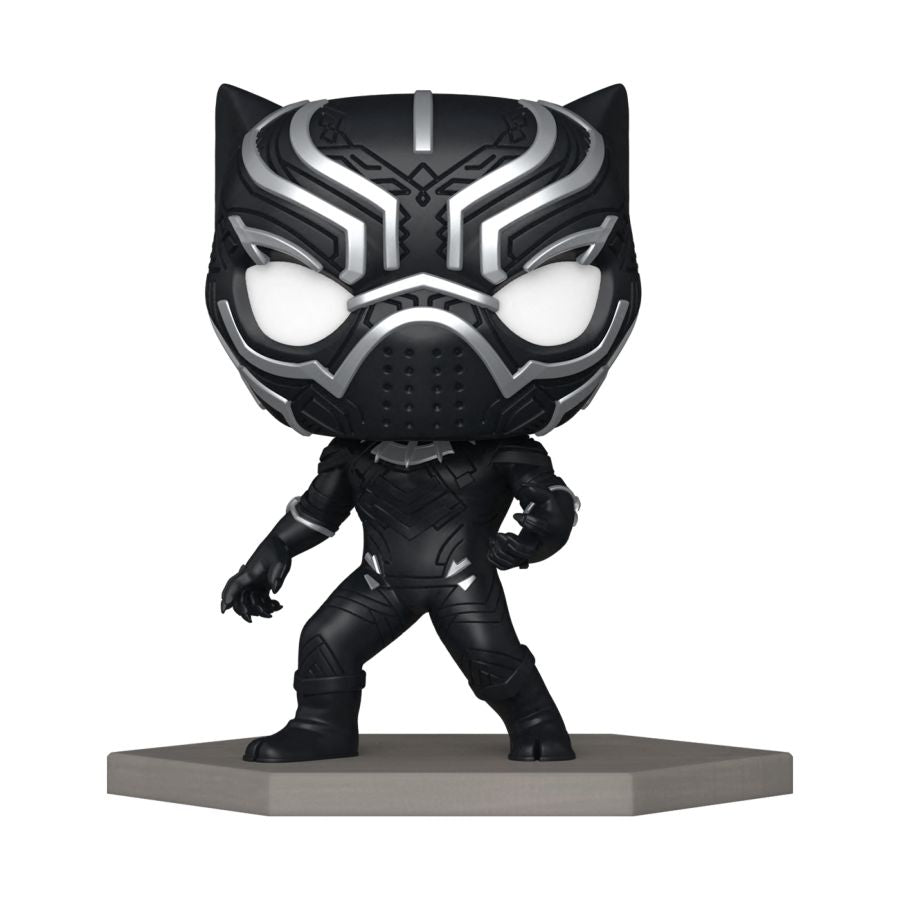 Pop Weasel - Image 2 of Captain America 3: Civil War - Black Panther Build-A-Scene US Exclusive Pop! Vinyl [RS] - Funko - Pop Vinyl - Image - Pop Weasel