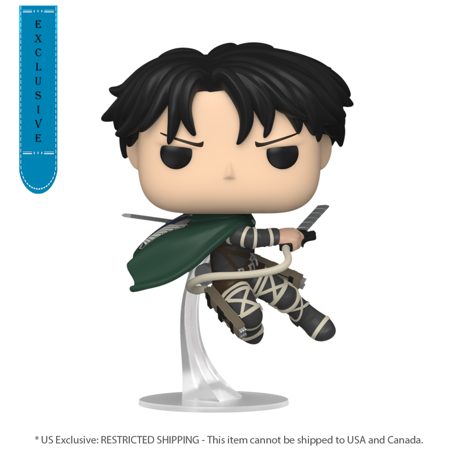 Pop Weasel Image of Attack on Titan - Levi Ackerman (Season 5) US Exclusive Pop! Vinyl [RS] - Funko - Pop Vinyl - Image - Pop Weasel