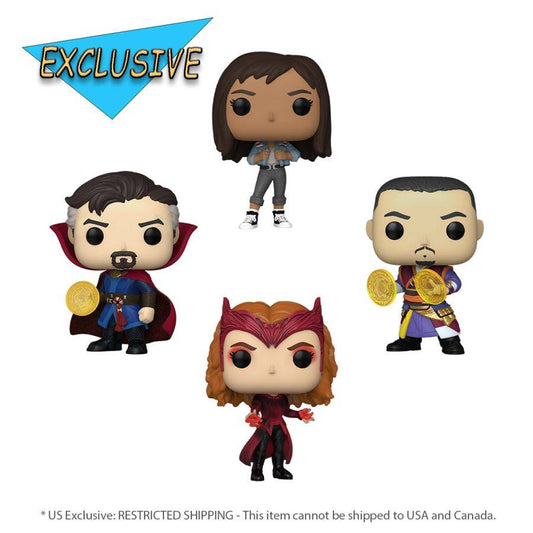 Pop Weasel Image of Doctor Strange 2: Multiverse of Madness - US Exclusive Pop! 4-Pack [RS] - Funko