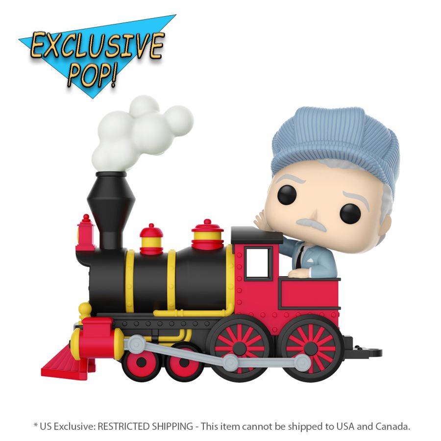 Pop Weasel Image of Disney 100th - Walt Disney on Engine US Exclusive Pop! Train [RS] - Funko - Pop Vinyl - Image - Pop Weasel