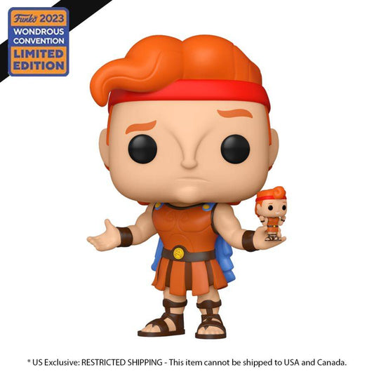 Pop Weasel Image of Hercules - Hercules with Action Figure WC Exclusive Pop! [RS] - Funko