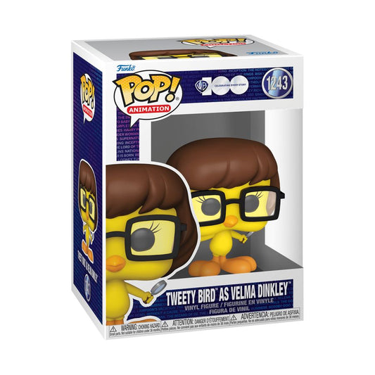 Pop Weasel - Image 2 of Looney Tunes - Tweety Bird as Velma (WB 100th) Pop! Vinyl - Funko