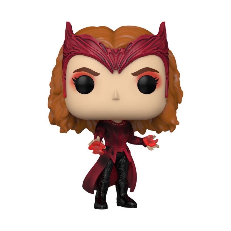 Pop Weasel - Image 2 of Doctor Strange 2: Multiverse of Madness - Scarlet Witch US Exclusive Glow Pop! Vinyl [RS] - Funko - Pop Vinyl - Image - Pop Weasel