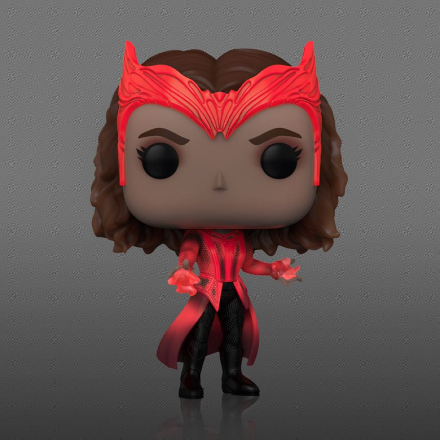 Pop Weasel - Image 3 of Doctor Strange 2: Multiverse of Madness - Scarlet Witch US Exclusive Glow Pop! Vinyl [RS] - Funko - Pop Vinyl - Image - Pop Weasel