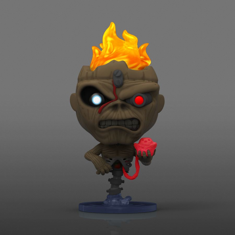 Pop Weasel - Image 5 of Iron Maiden - Eddie US Exclusive Glow Pop! Vinyl 4-Pack [RS] - Funko