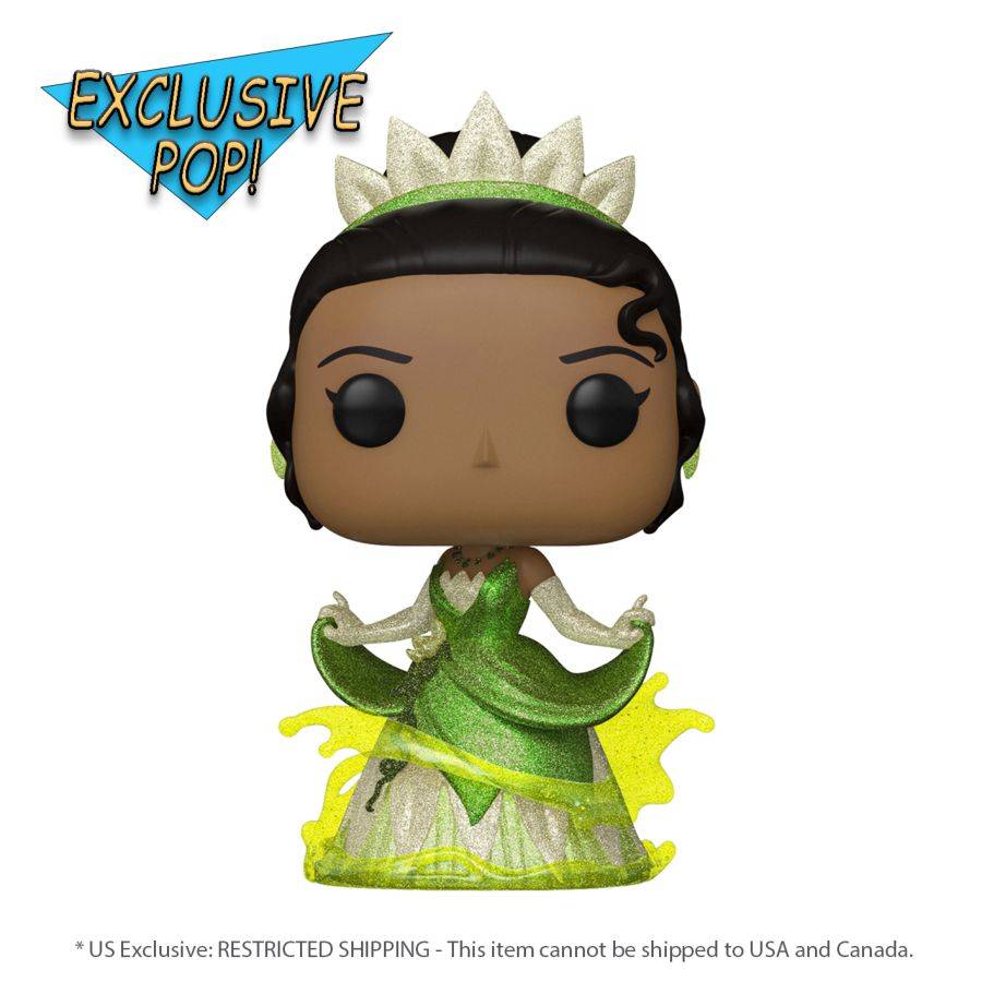 Pop Weasel Image of Disney 100th - Tiana Diamond Glitter US Exclusive Pop! Vinyl [RS] - Funko - Pop Vinyl - Image - Pop Weasel