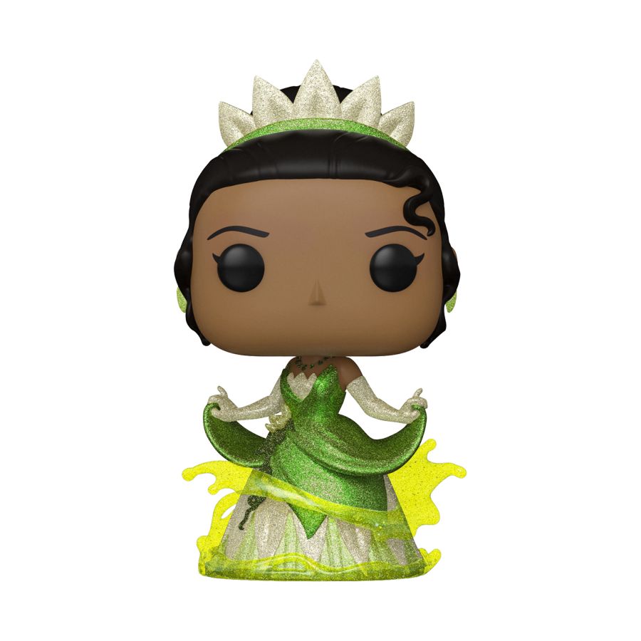 Pop Weasel - Image 2 of Disney 100th - Tiana Diamond Glitter US Exclusive Pop! Vinyl [RS] - Funko - Pop Vinyl - Image - Pop Weasel