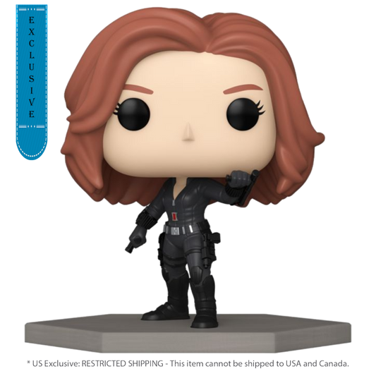 Pop Weasel Image of Captain America 3: Civil War - Black Widow Build-A-Scene US Exclusive Pop! Vinyl [RS] - Funko